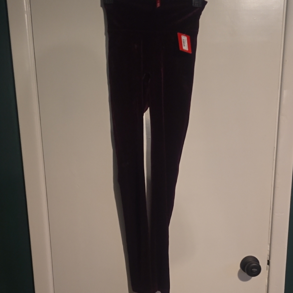 Spanx Velvet Leggings Xs